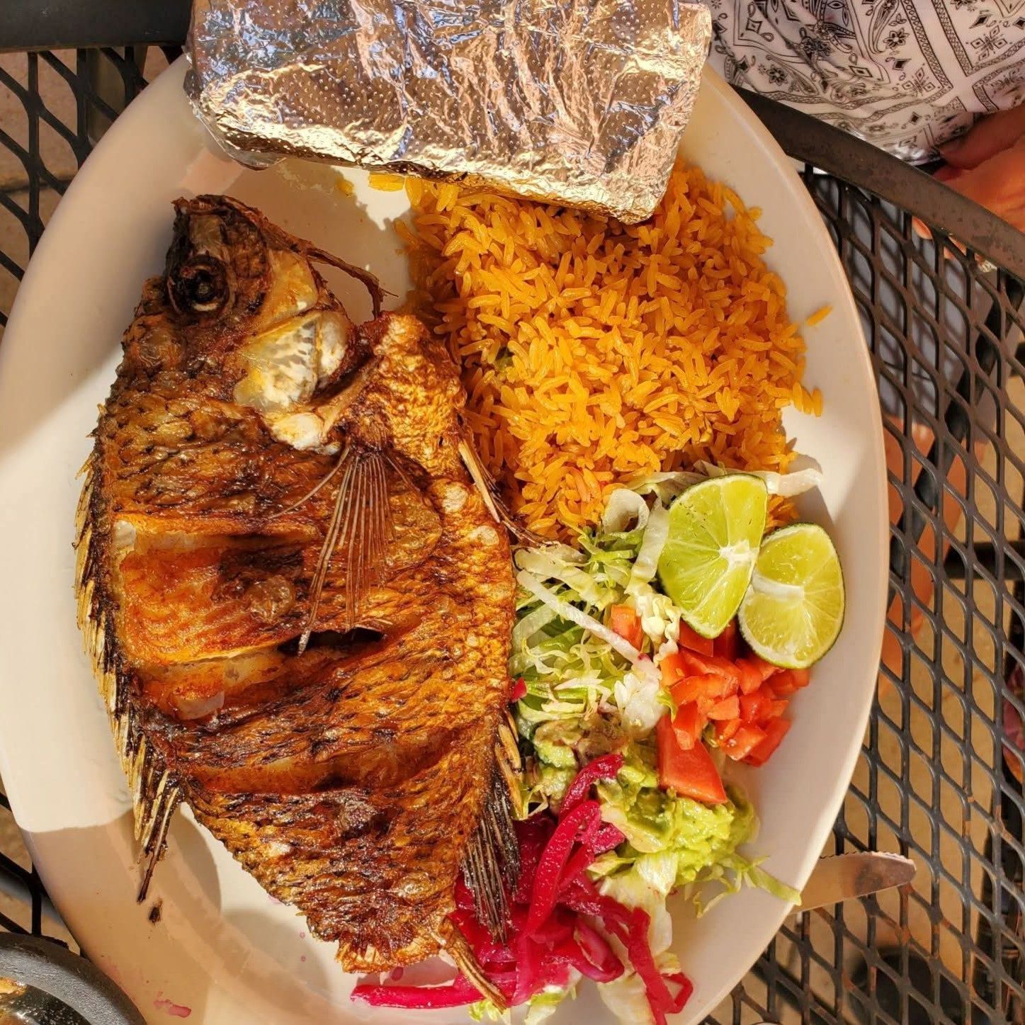 Mojarra Frita.