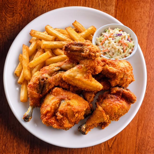 Homemade Fried Chicken.
