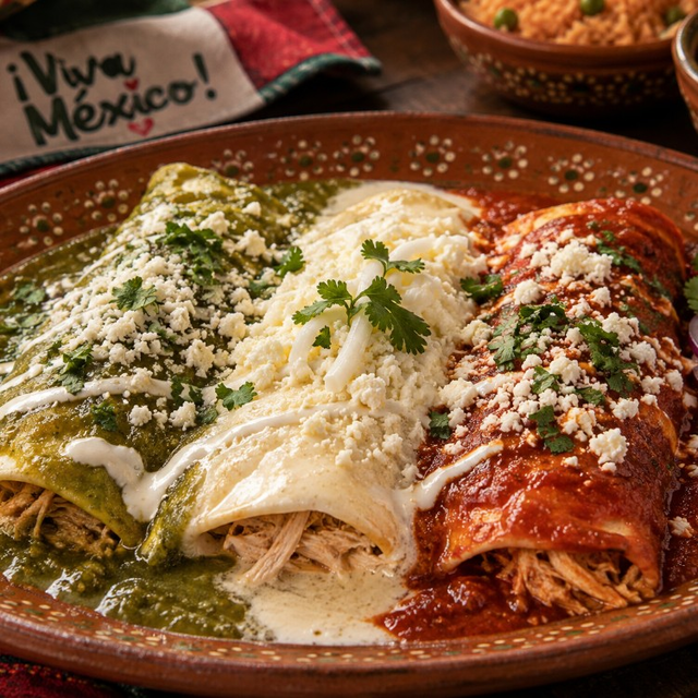 Mexican Enchiladas.