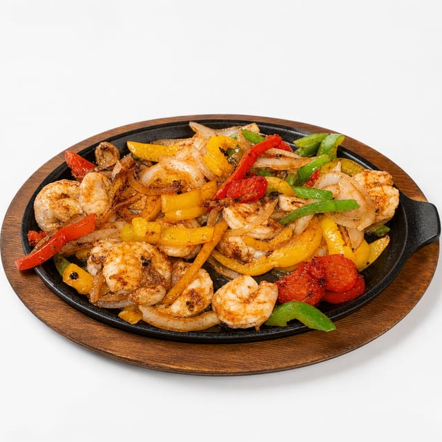 Shrimp Fajitas.
