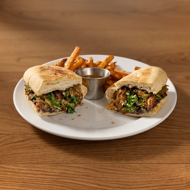 Torta Carnitas.
