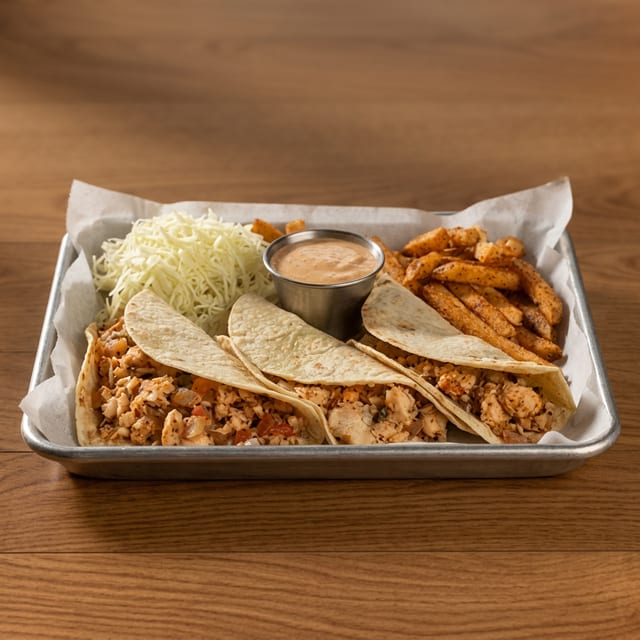 Fish or Shrimp Tacos.